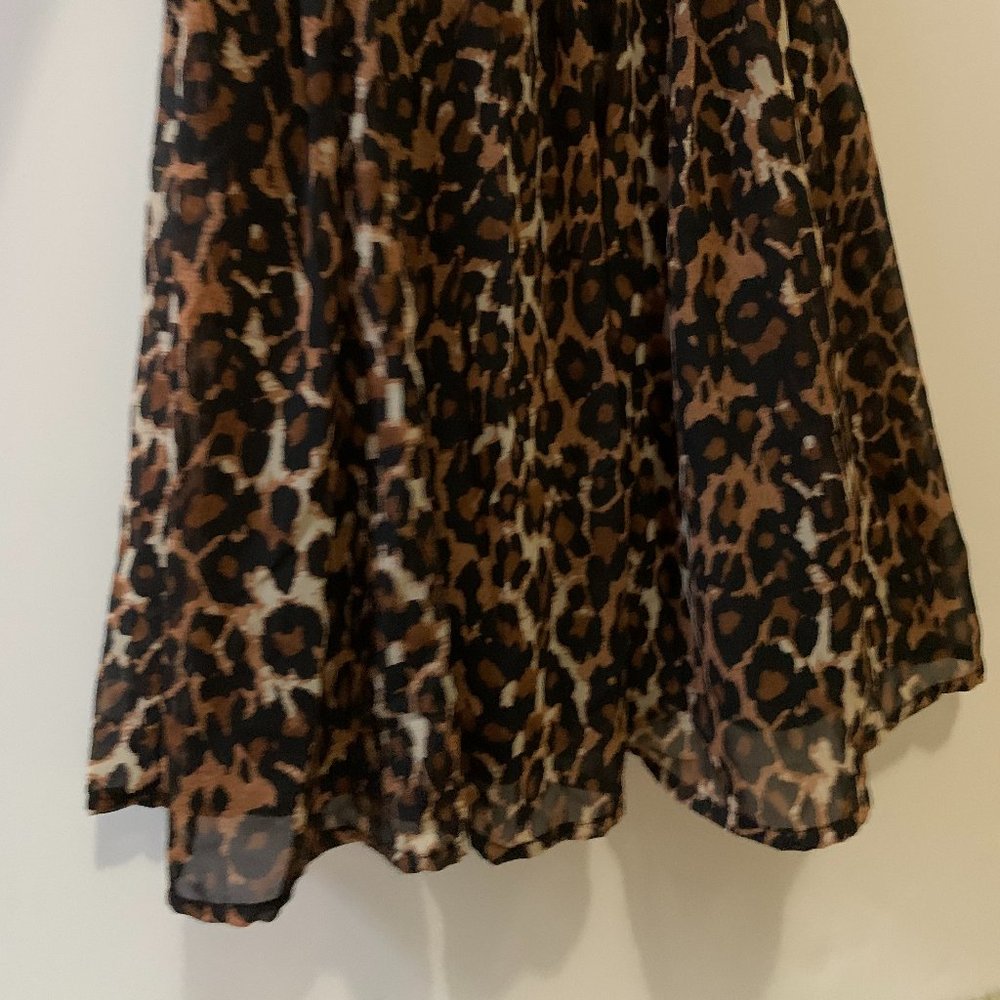 PLACE 89 GIRLS LEOPARD PRINT DRESS - Picture 2 of 3